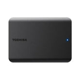 محرك أقراص صلبة خارجي محمول من Toshiba Canvio USB 3.0 Basics بسعة 2 تيرابايت - أسود